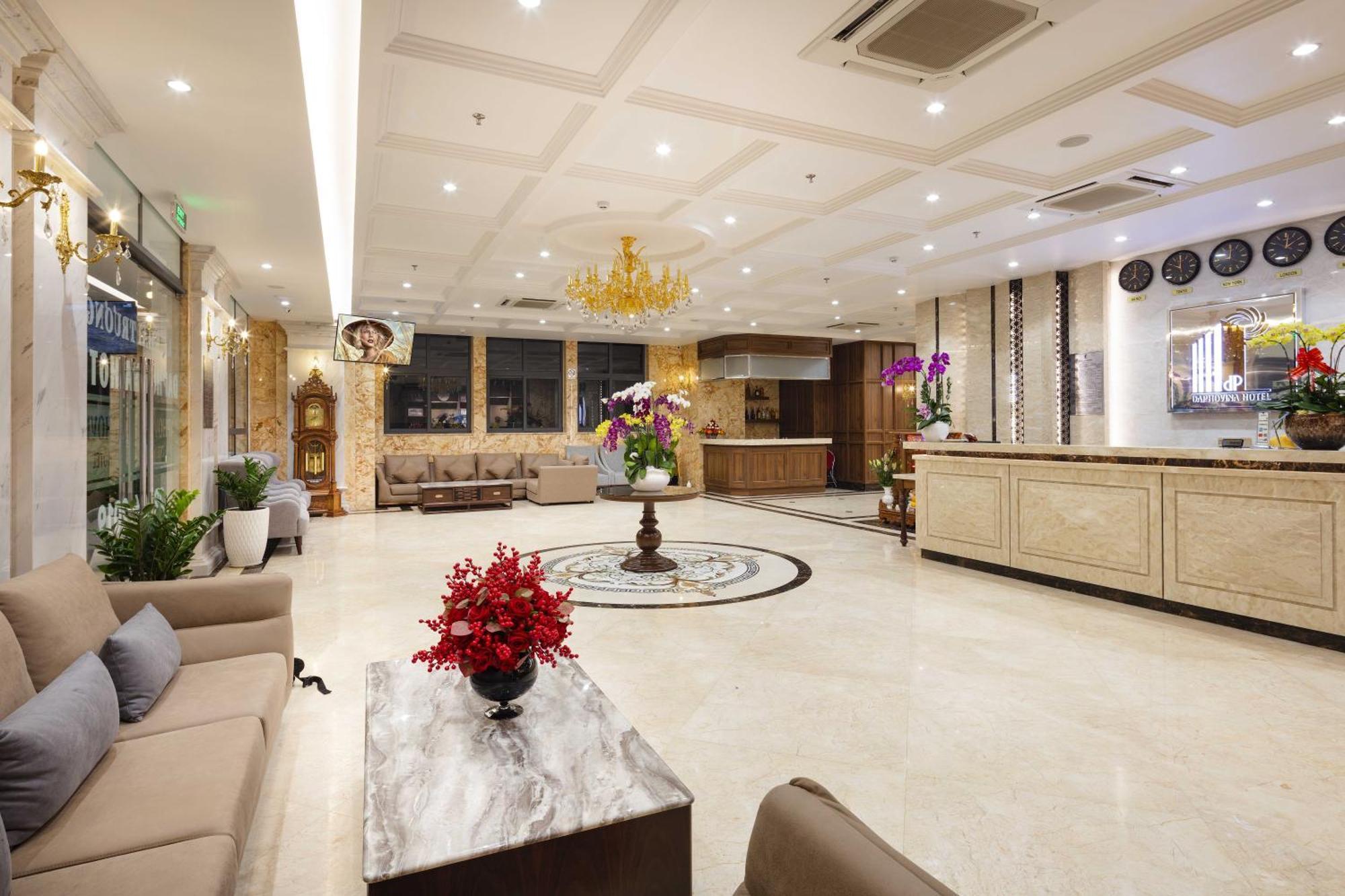 Daphovina Hotel ニャチャン エクステリア 写真